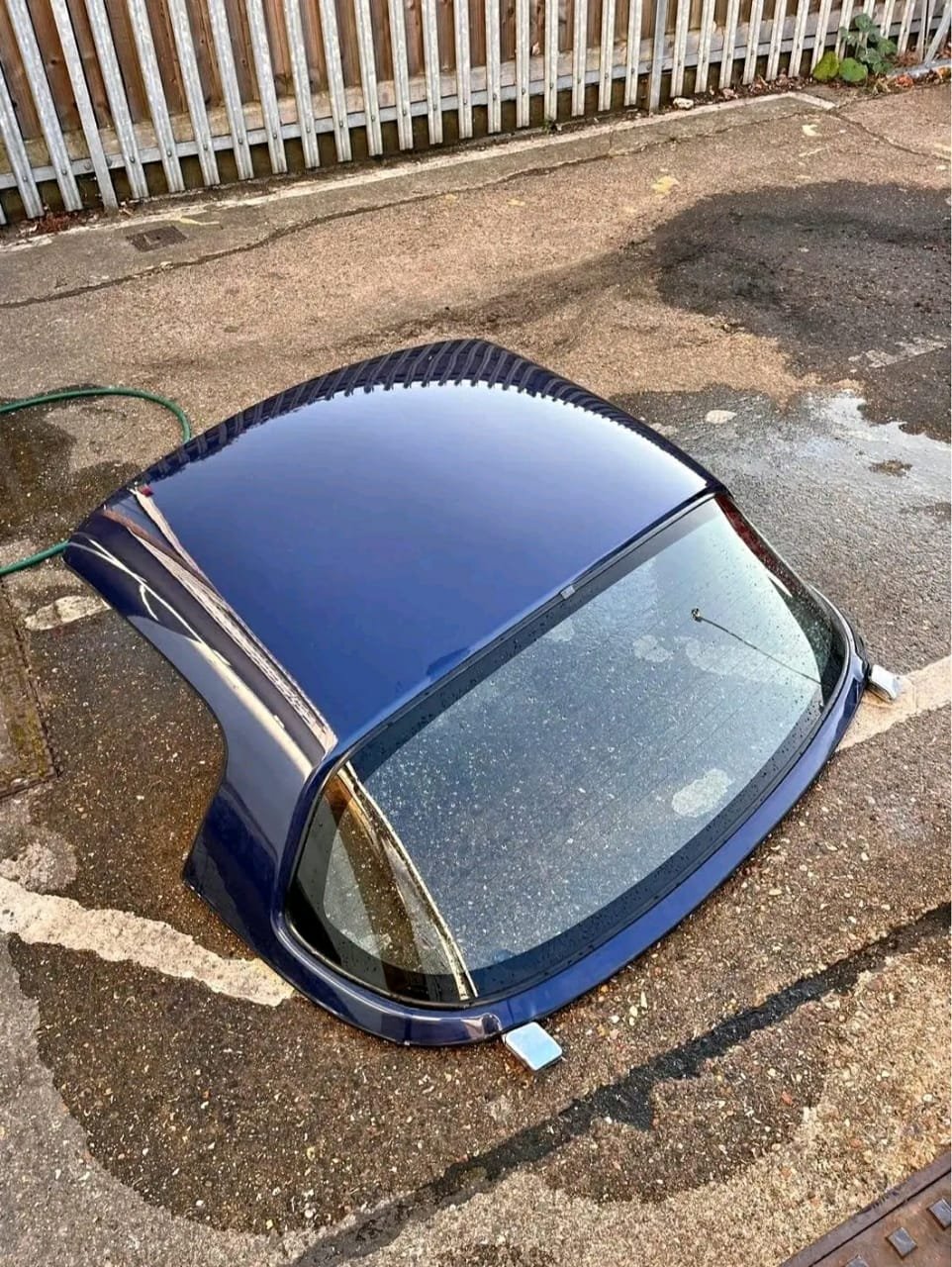 Strato Blue Hardtop – Mazda MX-5 NA/NB | Heated Rear Window - Image 4