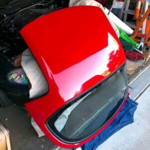 Red Mazda Miata NC Hardtop